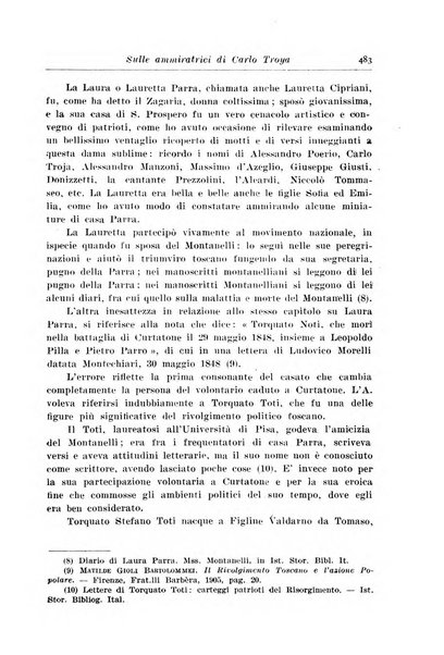 Rassegna storica del Risorgimento organo della Società nazionale per la storia del Risorgimento italiano