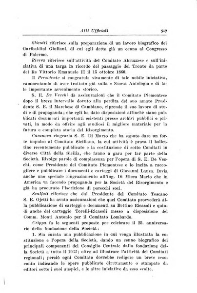 Rassegna storica del Risorgimento organo della Società nazionale per la storia del Risorgimento italiano