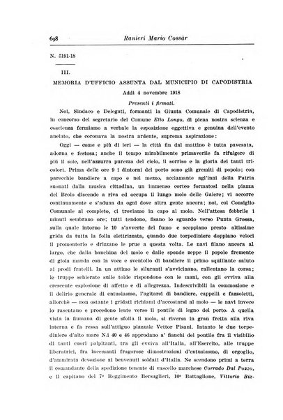 Rassegna storica del Risorgimento organo della Società nazionale per la storia del Risorgimento italiano