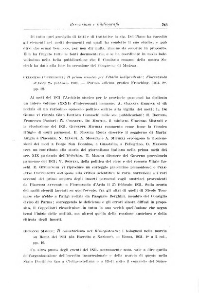 Rassegna storica del Risorgimento organo della Società nazionale per la storia del Risorgimento italiano