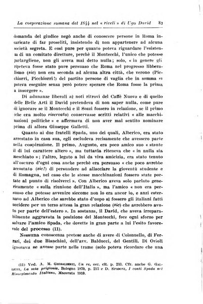 Rassegna storica del Risorgimento organo della Società nazionale per la storia del Risorgimento italiano