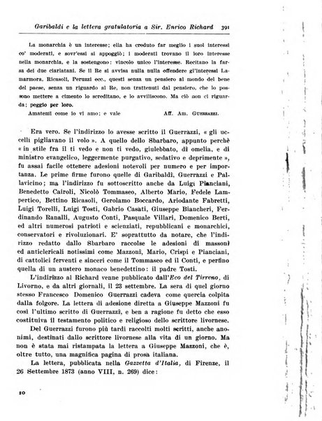 Rassegna storica del Risorgimento organo della Società nazionale per la storia del Risorgimento italiano