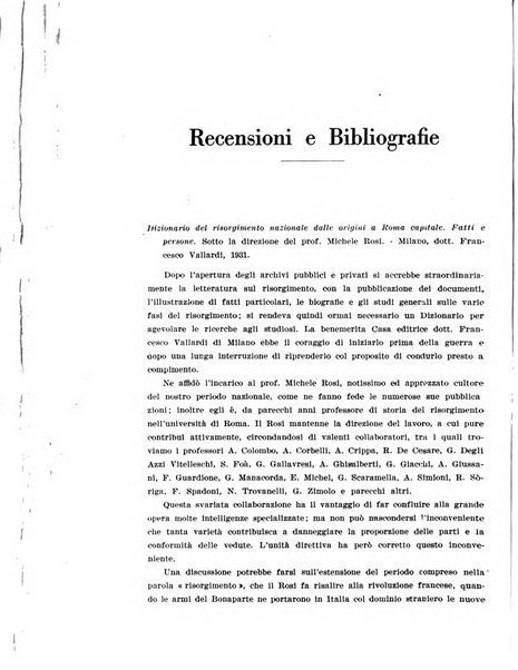 Rassegna storica del Risorgimento organo della Società nazionale per la storia del Risorgimento italiano