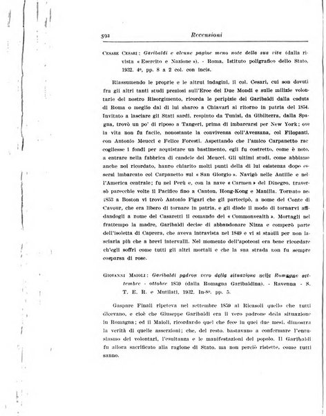 Rassegna storica del Risorgimento organo della Società nazionale per la storia del Risorgimento italiano