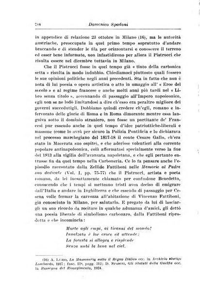 Rassegna storica del Risorgimento organo della Società nazionale per la storia del Risorgimento italiano