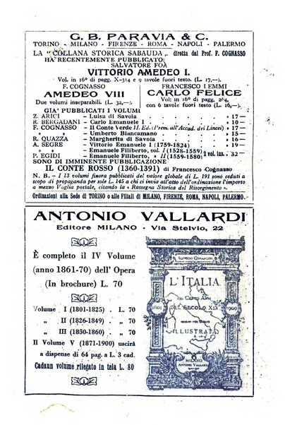 Rassegna storica del Risorgimento organo della Società nazionale per la storia del Risorgimento italiano