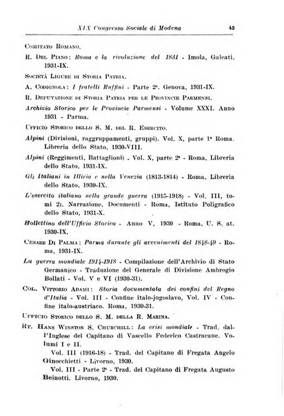 Rassegna storica del Risorgimento organo della Società nazionale per la storia del Risorgimento italiano