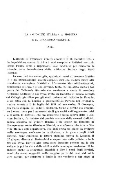 Rassegna storica del Risorgimento organo della Società nazionale per la storia del Risorgimento italiano