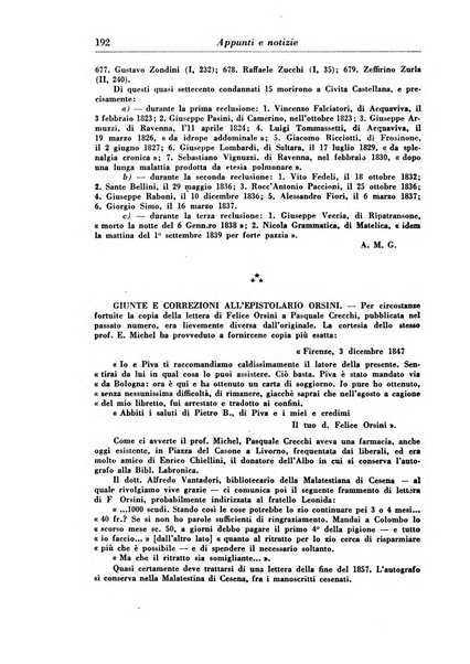 Rassegna storica del Risorgimento organo della Società nazionale per la storia del Risorgimento italiano