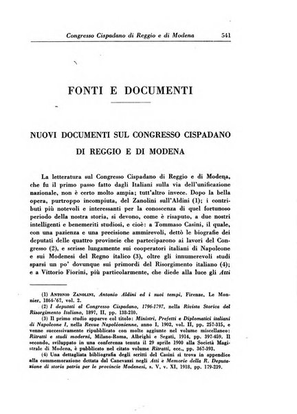 Rassegna storica del Risorgimento organo della Società nazionale per la storia del Risorgimento italiano