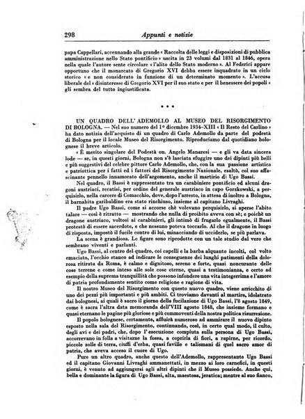 Rassegna storica del Risorgimento organo della Società nazionale per la storia del Risorgimento italiano