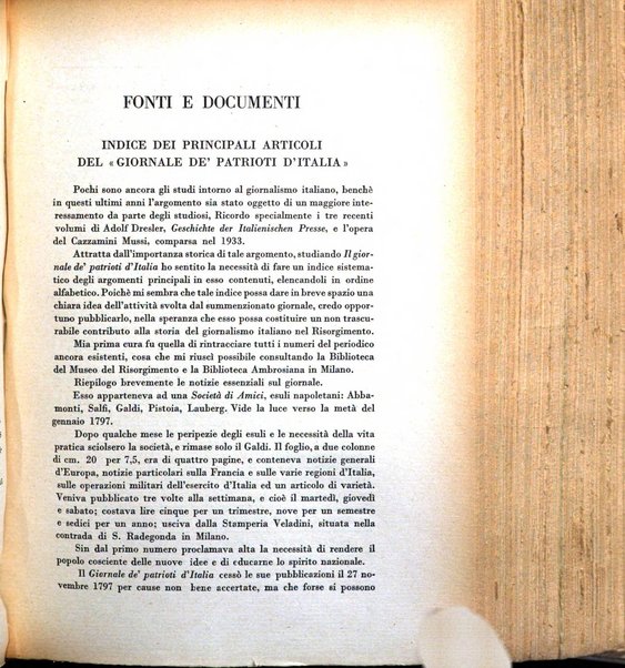 Rassegna storica del Risorgimento organo della Società nazionale per la storia del Risorgimento italiano