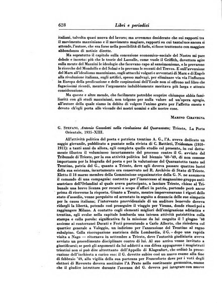 Rassegna storica del Risorgimento organo della Società nazionale per la storia del Risorgimento italiano