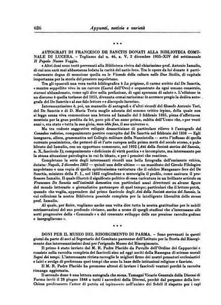 Rassegna storica del Risorgimento organo della Società nazionale per la storia del Risorgimento italiano