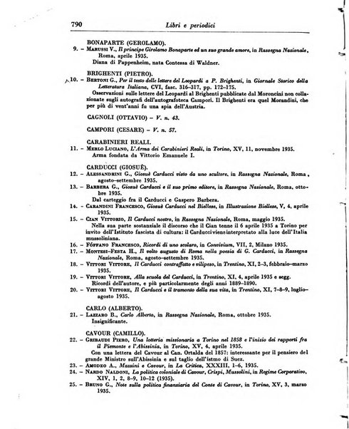 Rassegna storica del Risorgimento organo della Società nazionale per la storia del Risorgimento italiano