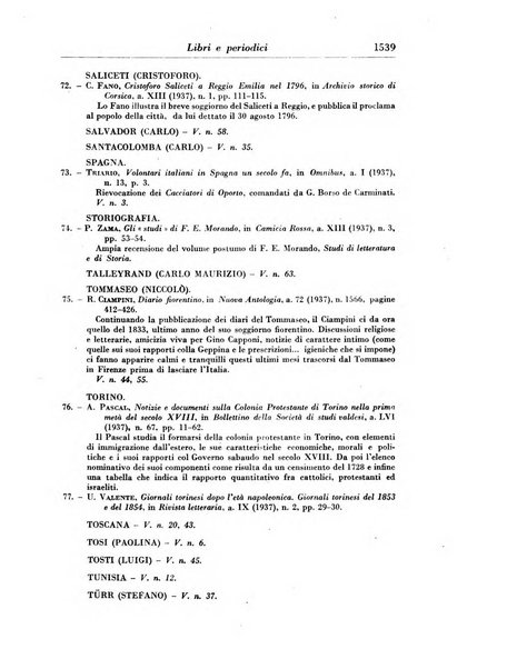 Rassegna storica del Risorgimento organo della Società nazionale per la storia del Risorgimento italiano