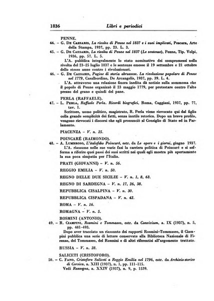 Rassegna storica del Risorgimento organo della Società nazionale per la storia del Risorgimento italiano