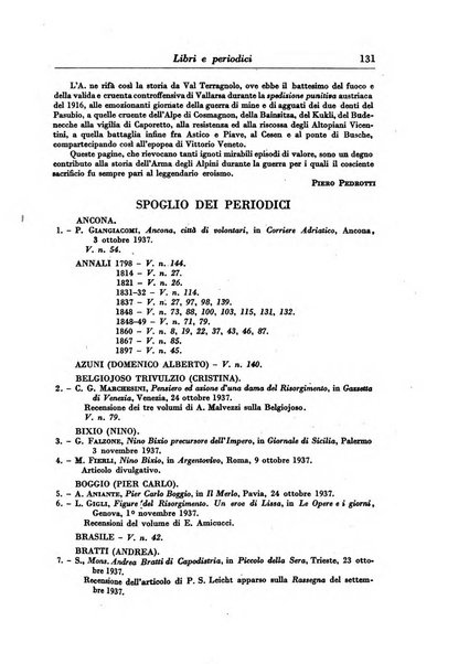 Rassegna storica del Risorgimento organo della Società nazionale per la storia del Risorgimento italiano