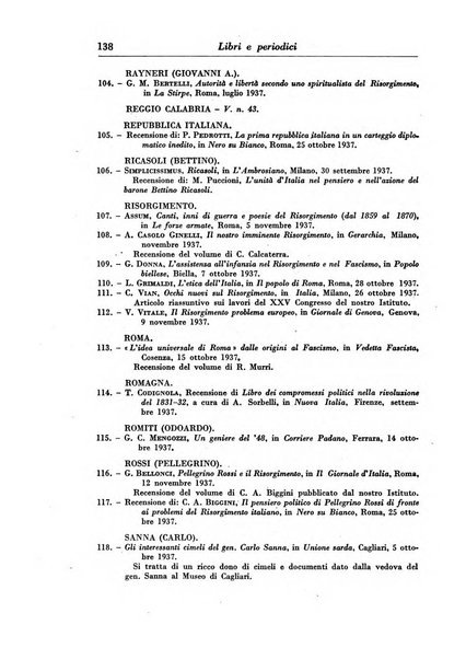 Rassegna storica del Risorgimento organo della Società nazionale per la storia del Risorgimento italiano