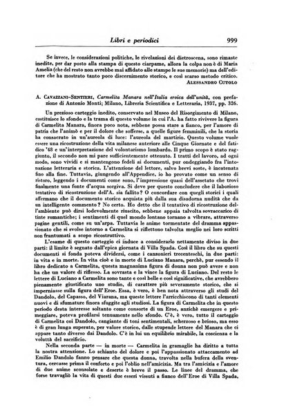 Rassegna storica del Risorgimento organo della Società nazionale per la storia del Risorgimento italiano