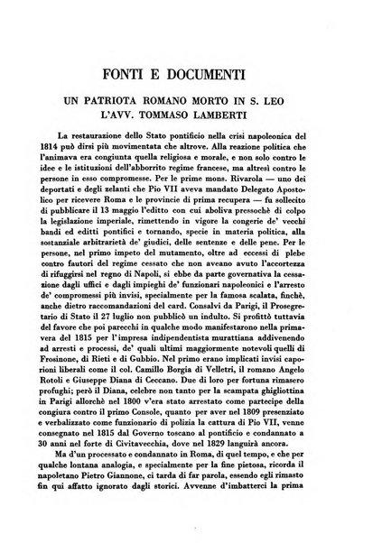 Rassegna storica del Risorgimento organo della Società nazionale per la storia del Risorgimento italiano