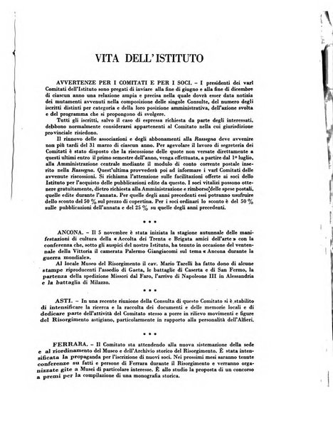 Rassegna storica del Risorgimento organo della Società nazionale per la storia del Risorgimento italiano