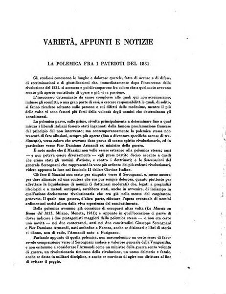 Rassegna storica del Risorgimento organo della Società nazionale per la storia del Risorgimento italiano