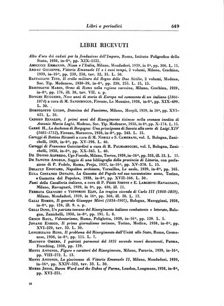 Rassegna storica del Risorgimento organo della Società nazionale per la storia del Risorgimento italiano