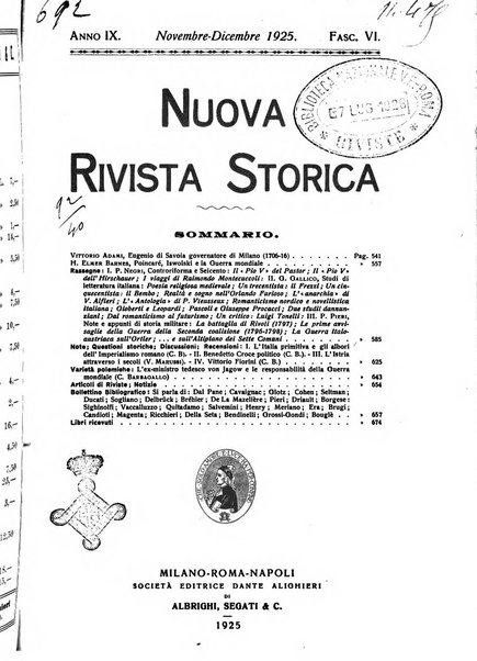 Nuova rivista storica