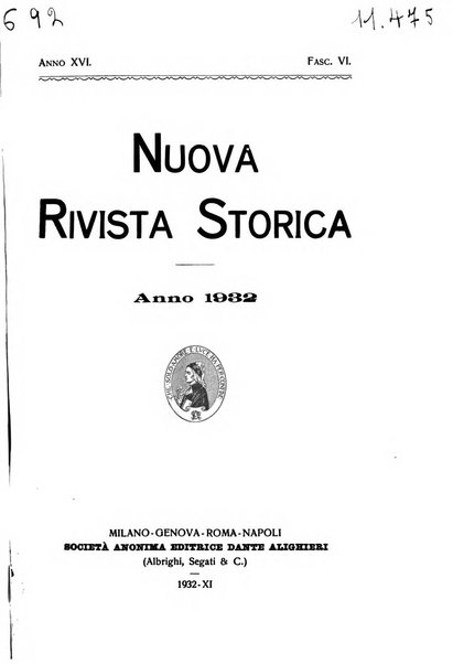 Nuova rivista storica