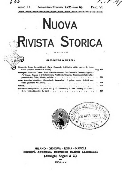 Nuova rivista storica