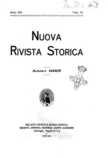 Nuova rivista storica