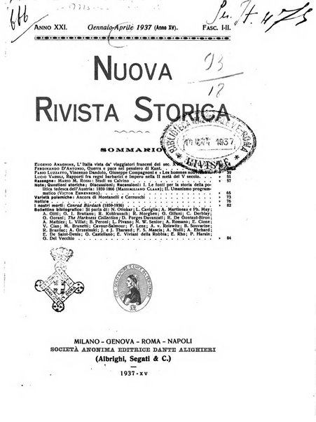 Nuova rivista storica