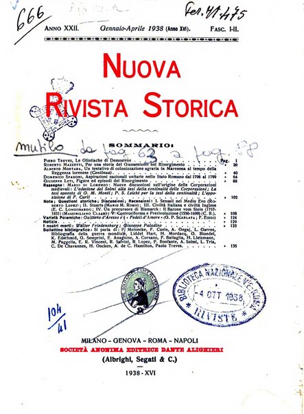 Nuova rivista storica