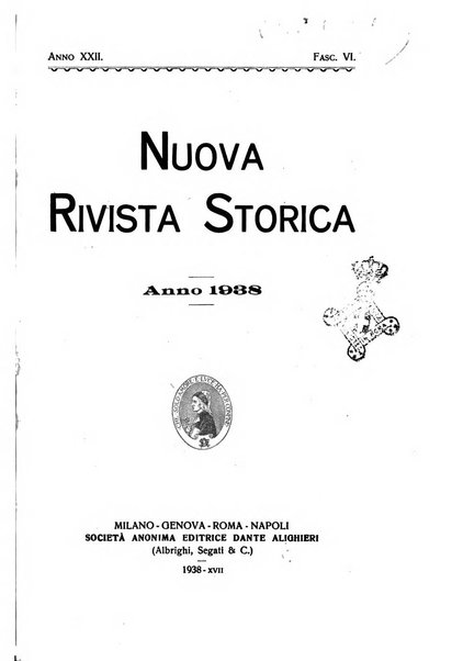 Nuova rivista storica