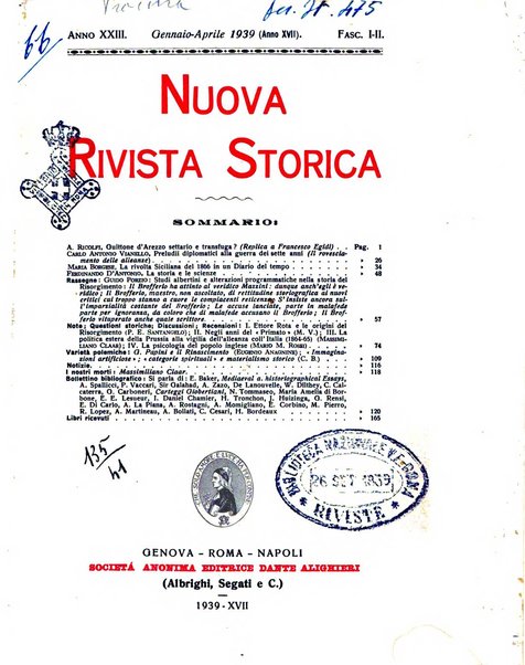 Nuova rivista storica