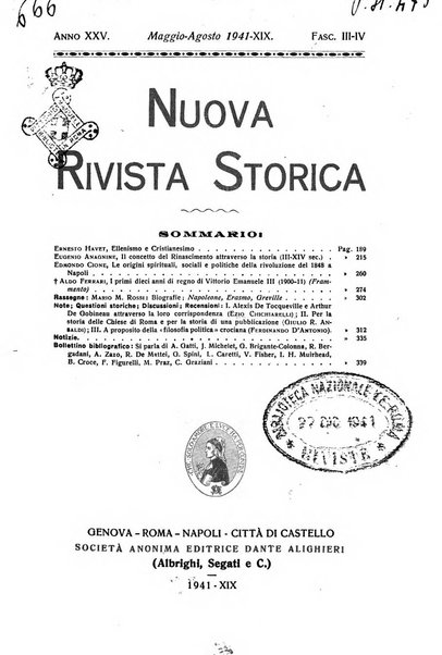 Nuova rivista storica