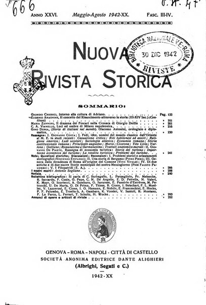 Nuova rivista storica