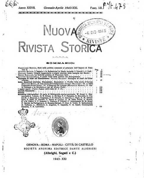 Nuova rivista storica