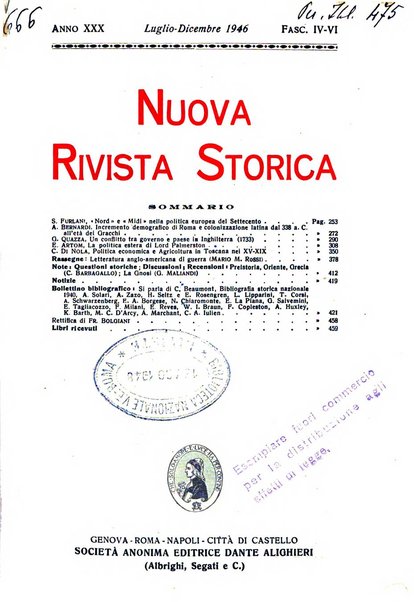 Nuova rivista storica