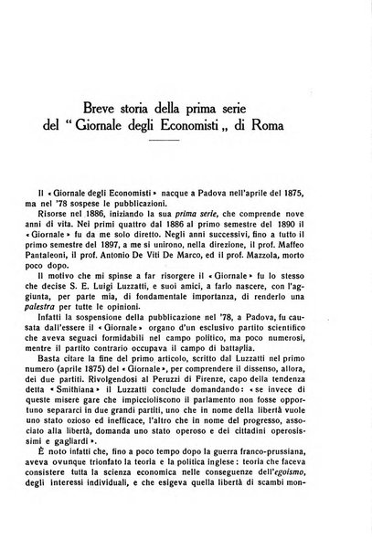 Giornale degli economisti e annali di economia