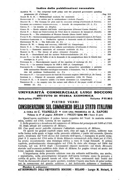 Giornale degli economisti e annali di economia