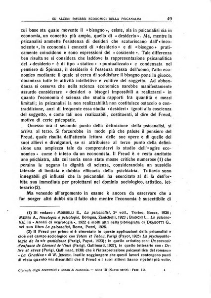 Giornale degli economisti e annali di economia