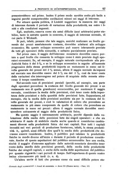 Giornale degli economisti e annali di economia