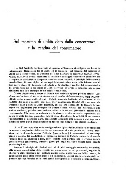 Giornale degli economisti e annali di economia