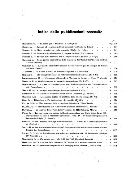 Giornale degli economisti e annali di economia