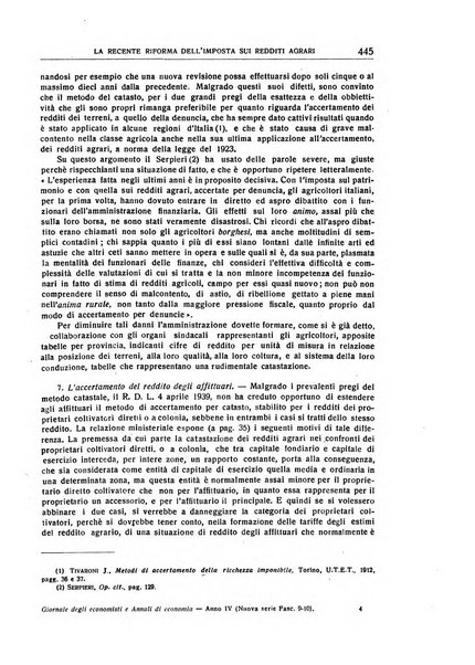 Giornale degli economisti e annali di economia