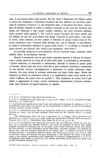 Giornale degli economisti e annali di economia