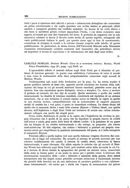 Giornale degli economisti e annali di economia