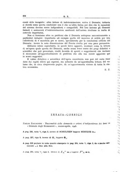 Giornale degli economisti e annali di economia